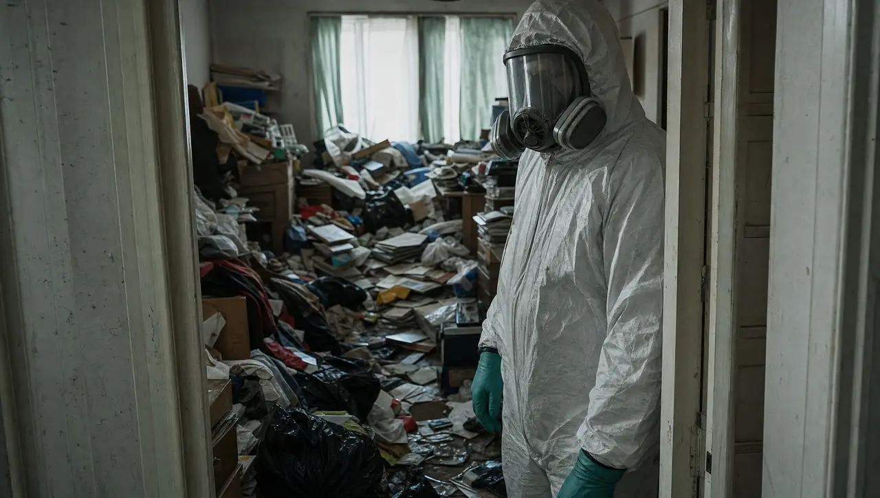 Hoarder Cleaning specialists at work across the North East